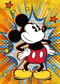 Retro Mickey Mouse (1000 pièces) – Ravensburger