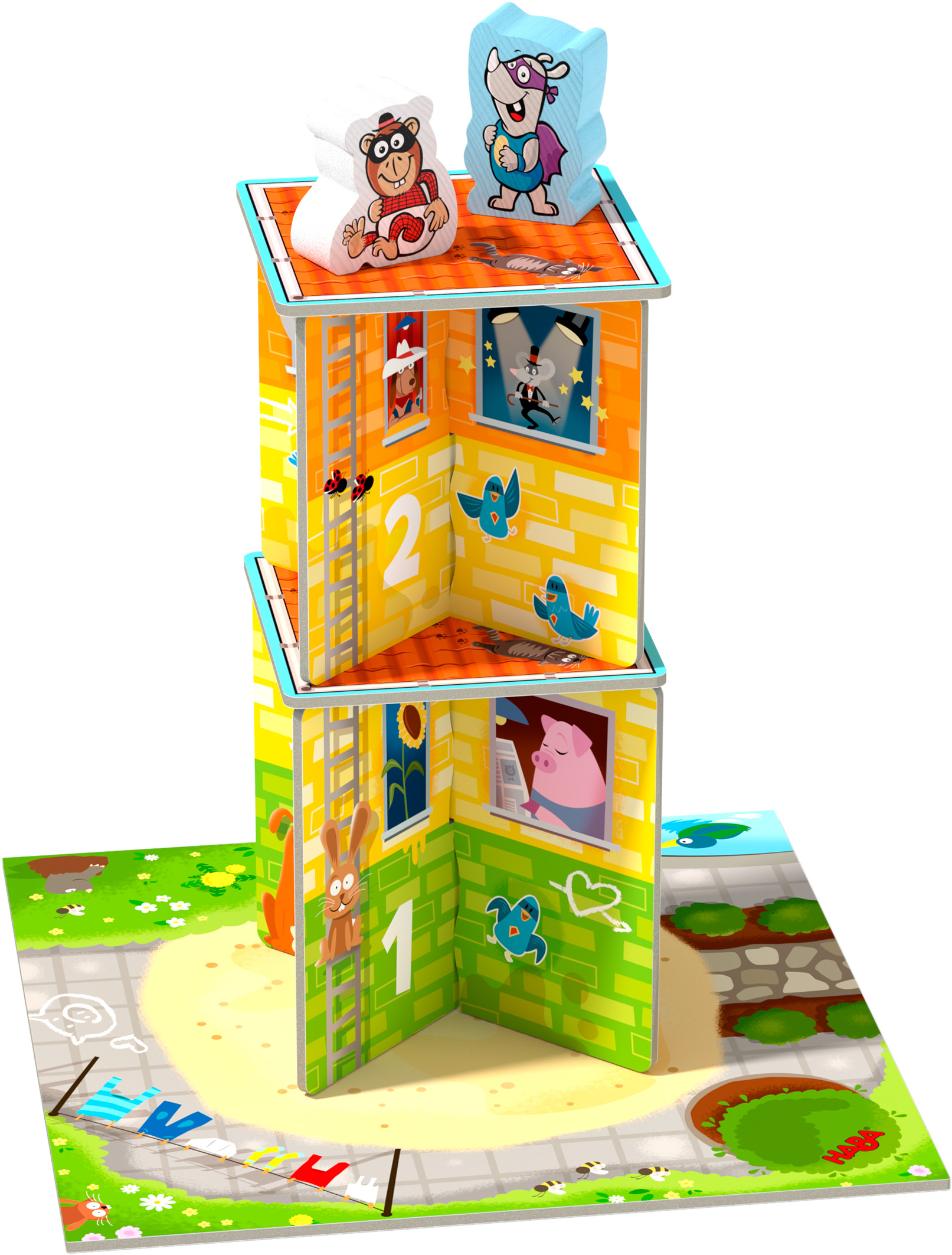 Présentation du jeu Rhino Hero Junior (ML)