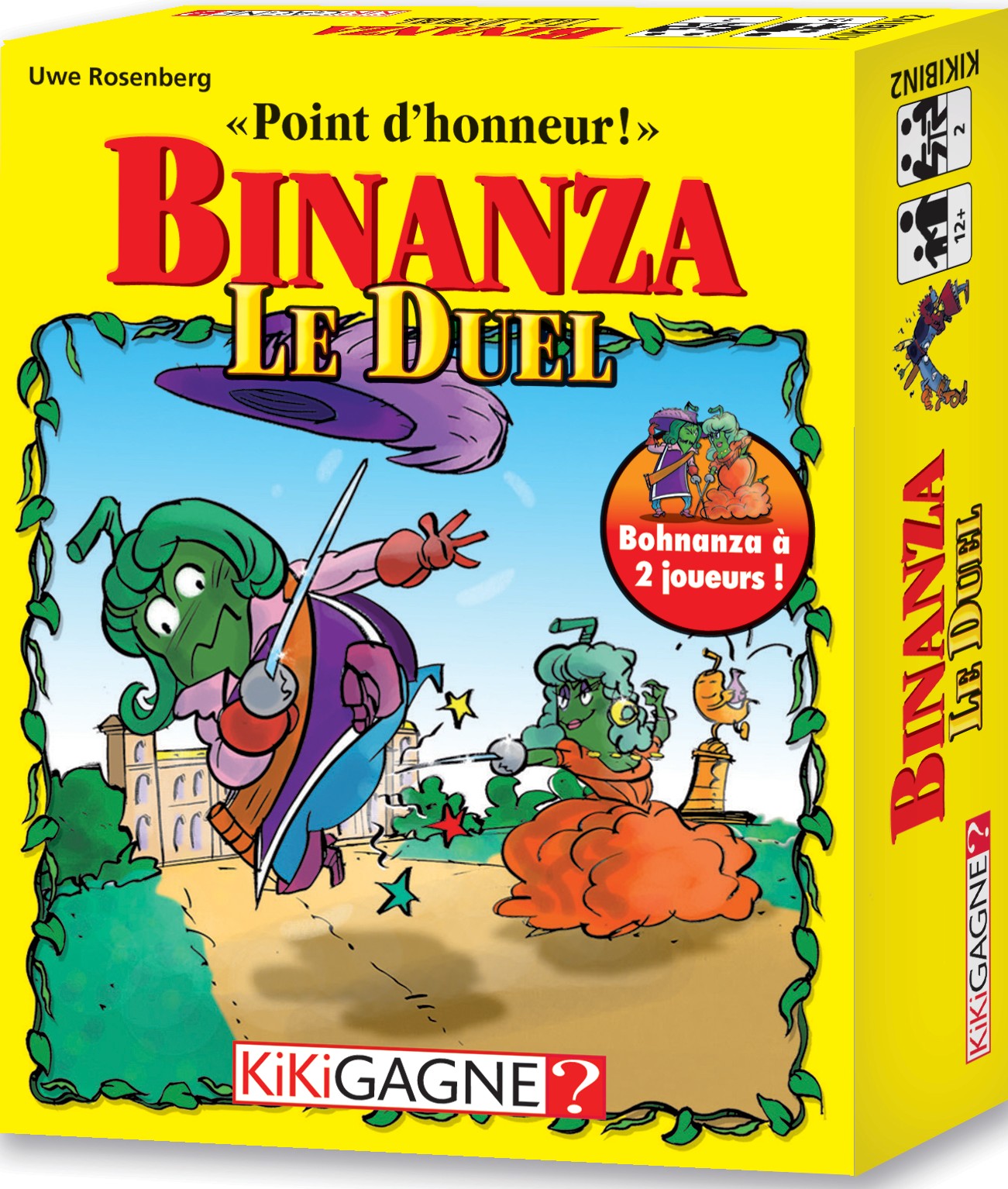 Boîte du jeu Binanza - Le Duel
