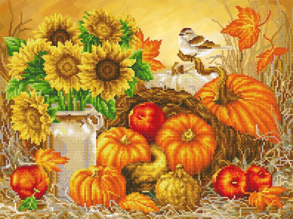 Diamond Dotz Autumn Harvest (56 x 42) LilloJEUX