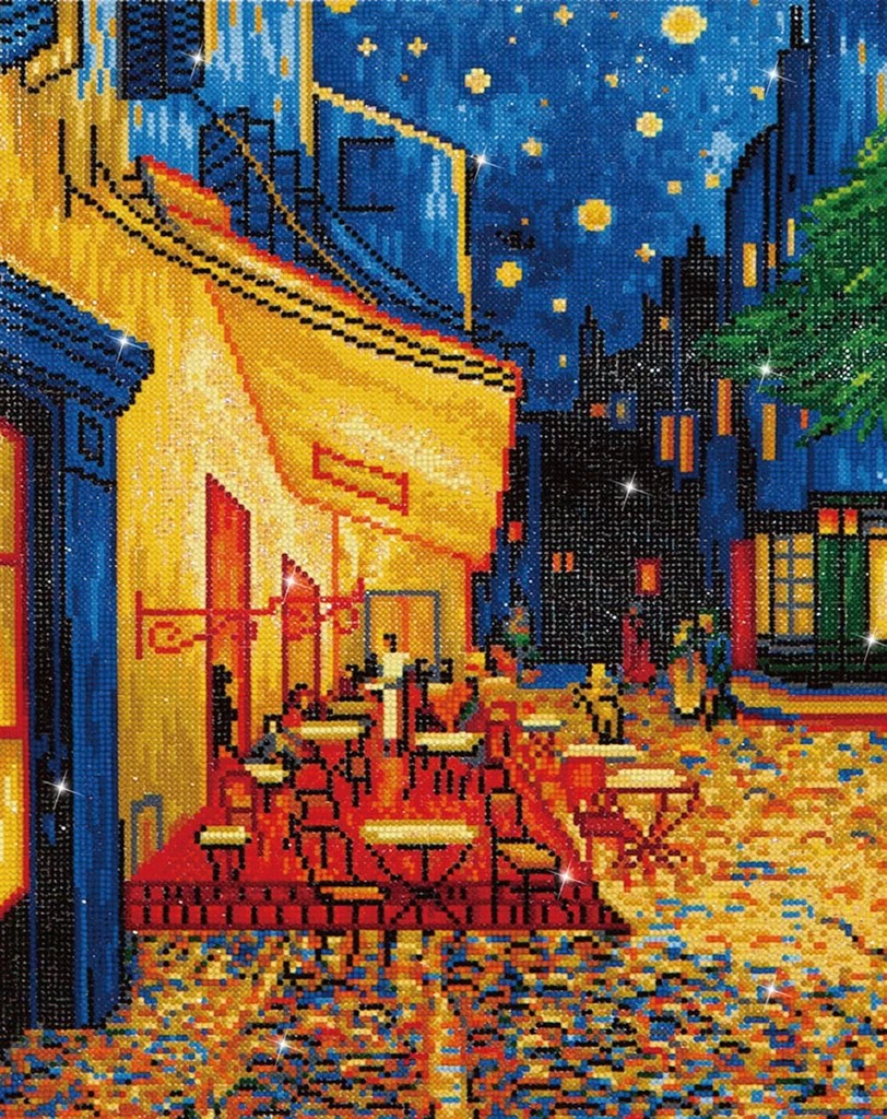 Boîte du bricolage Diamond Dotz - Café la Nuit Van Gogh (42 x 52)