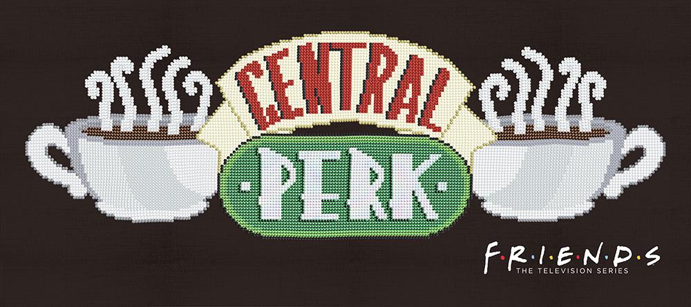 Boîte du bricolage Diamond Dotz - Friends Central Perk (69 x 31)