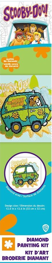 Diamond Dotz - Scooby Doo - The Mystery Machine (32 x 32) - LilloJEUX