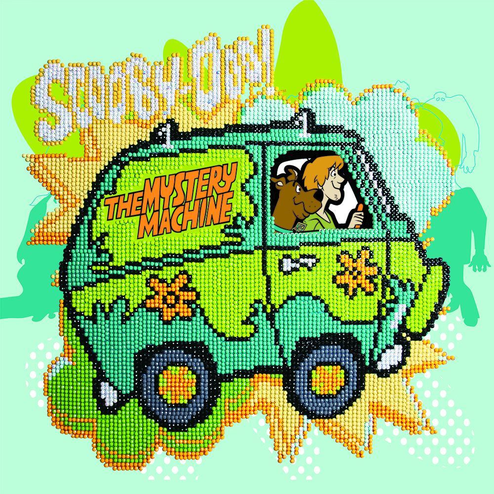 Boîte du bricolage Diamond Dotz - Scooby Doo - The Mystery Machine (32 x 32)