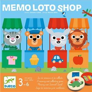 Boîte du jeu Memo Loto Shop (ML)