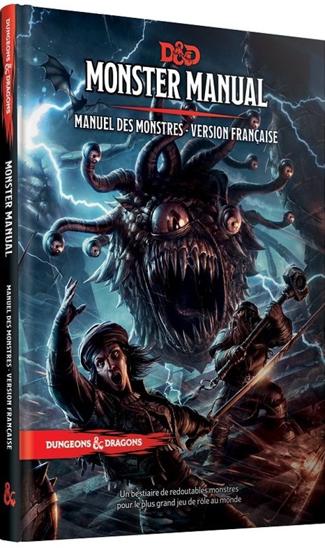 Boîte du jeu Donjons & Dragons - Manuel des Monstres (VF)