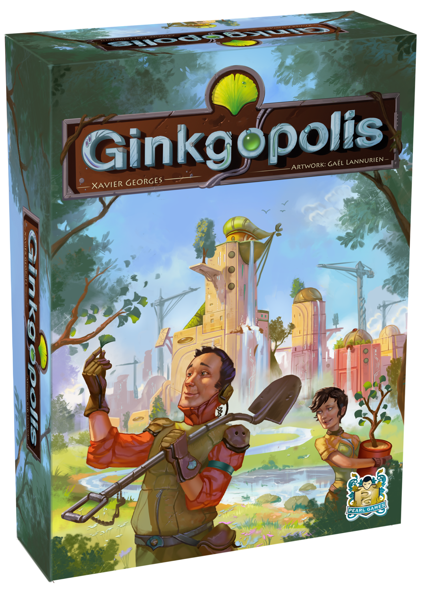 Boîte du jeu Ginkgopolis (VF)