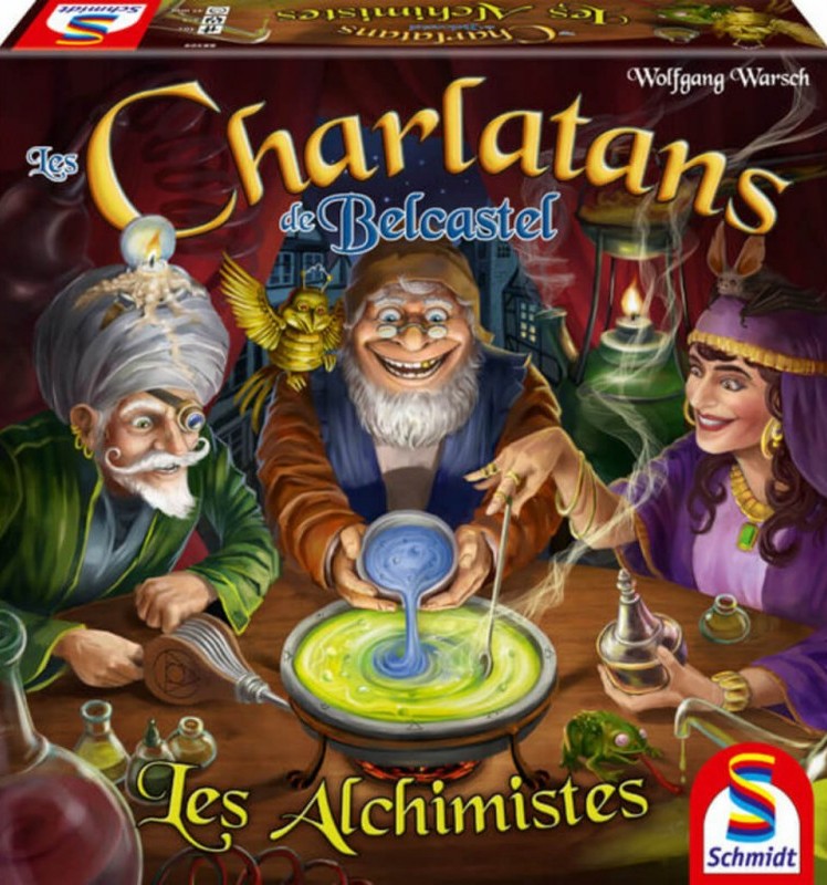 Boîte du jeu Les Charlatans de Belcastel: les Alchimistes (ext)