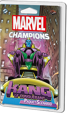 Boîte du jeu Marvel Champions- Le Jeu de Cartes: Kang le Conquérant (ext)