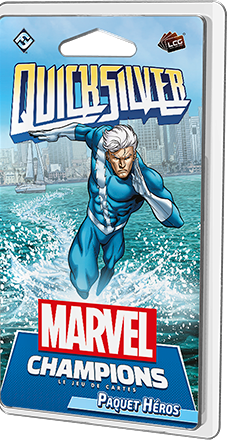 Boîte du jeu Marvel Champions- Le Jeu de Cartes: Vif-Argent (ext)