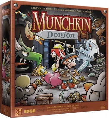 Boîte du jeu Munchkin Donjon (VF)