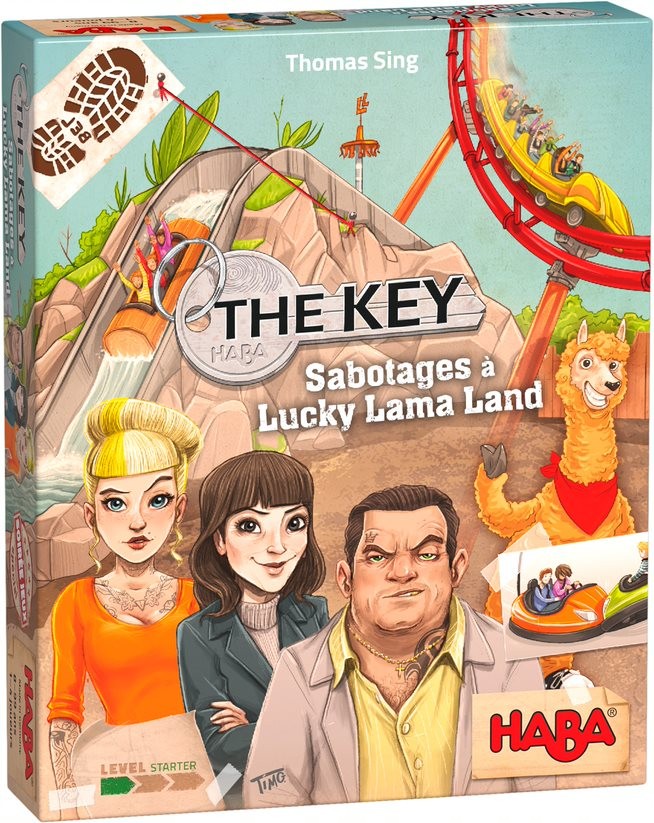 Boîte du jeu The Key – Sabotages à Lucky Lama Land