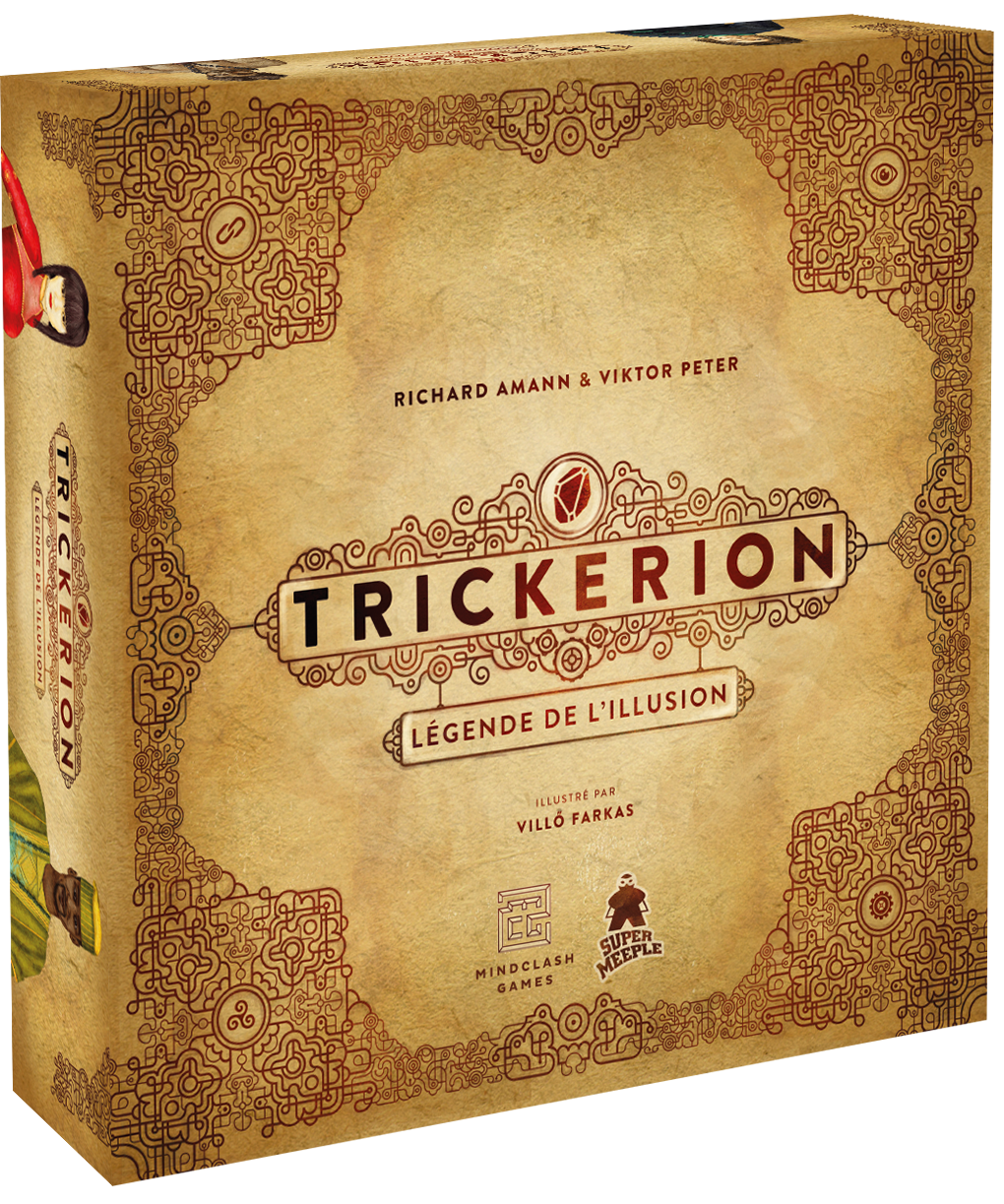 Boîte du jeu Trickerion - Légende de l'Illusion