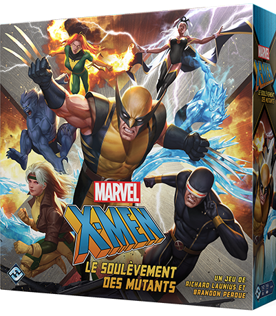 Boîte du jeu X-Men: Le soulèvement des mutants