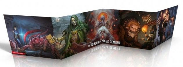 Boîte du jeu Donjons & Dragons - Ecran: Waterdeep Le Donjon du Mage Dément - Livre (VF)