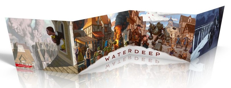 Boîte du jeu Donjons & Dragons - Ecran: Waterdeep Vol Des Dragons - Livre (VF)