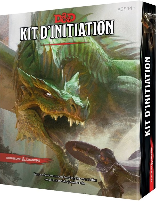 Boîte du jeu Donjons & Dragons - Kit d'initiation - Livre (VF)