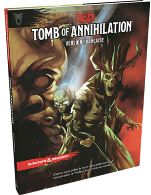 Boîte du jeu Donjons & Dragons - Tomb of Annihilation - Livre (VF)