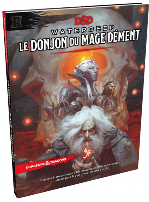 Boîte du jeu Donjons & Dragons - Waterdeep Le Donjon Du Mage Dement - Livre (VF)