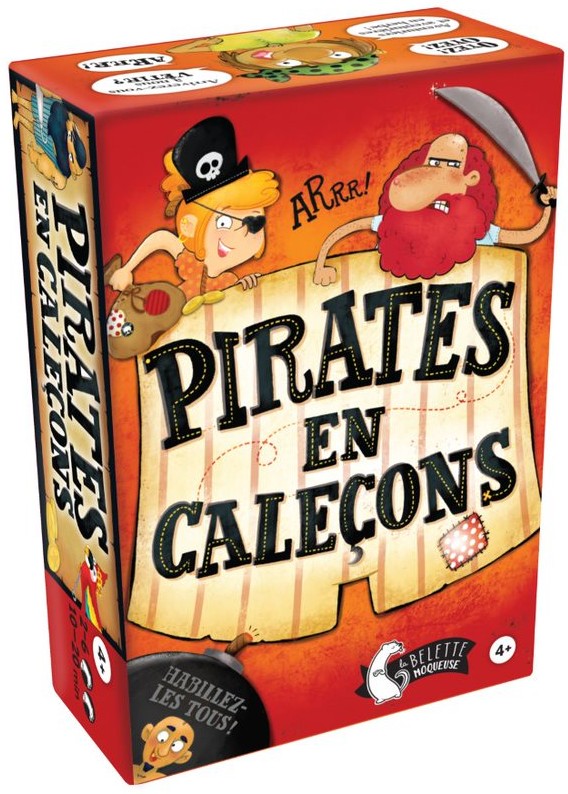 Boîte du jeu Pirates en caleçon