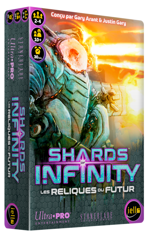 Boîte du jeu Shards of Infinity: Les Reliques du Futur (ext) (VF)