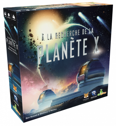 Boîte du jeu À la recherche de la planète X
