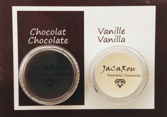 Boîte de accessoire Broderie de Diamants - Duo de Cires Parfumées - Chocolat et Vanille (2 x 5 g)
