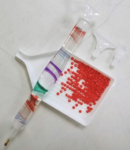 Broderie de Diamants – Stylet Corail