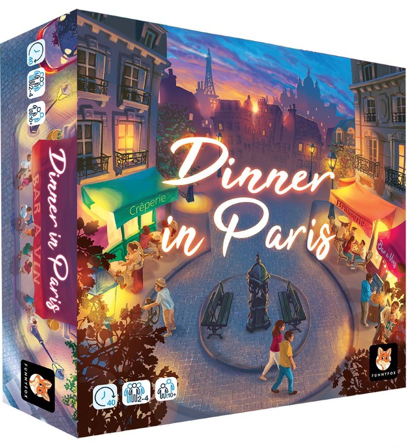 Boîte du jeu Dinner in Paris (VF)