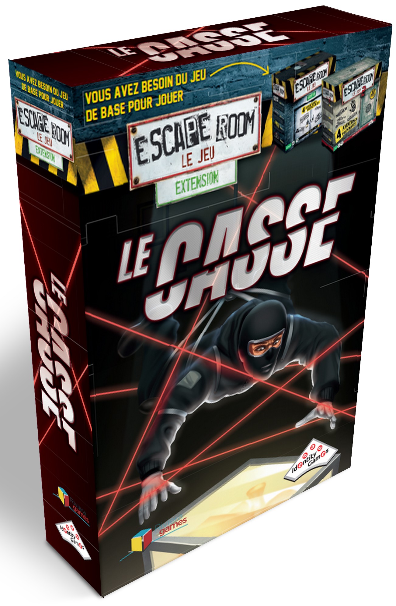 Boîte du jeu Escape Room: Le Jeu - Le Casse (ext)