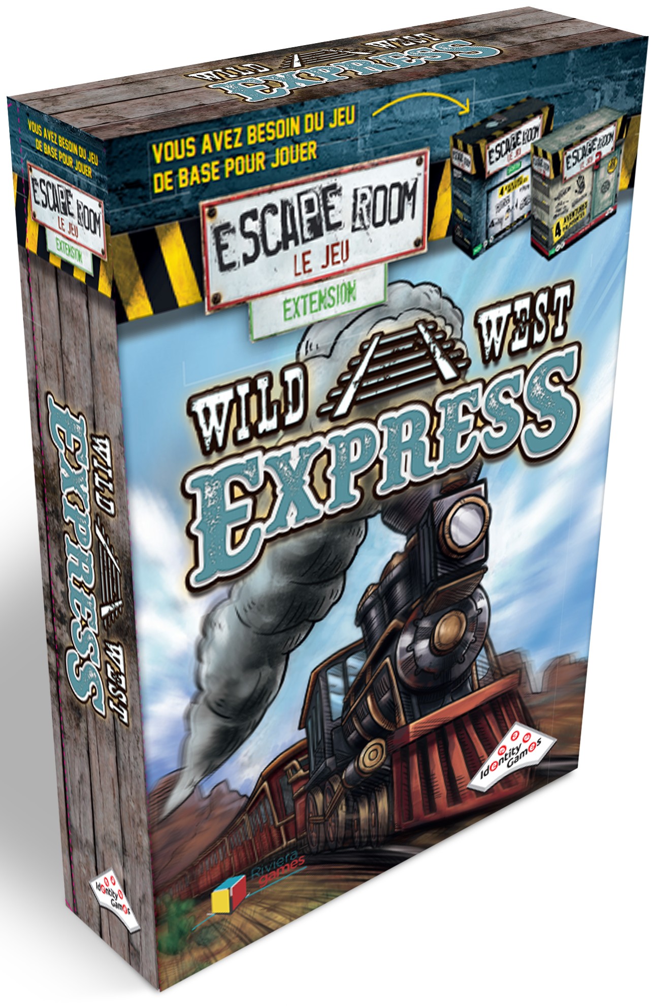 Boîte du jeu Escape Room: Le Jeu - Wild West Express (ext)