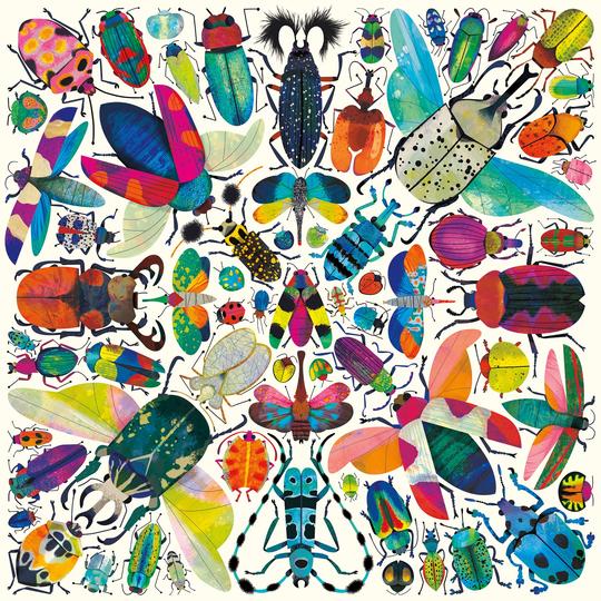 Boîte du casse-tête Kaleido Beetles (500 pièces) - Galison Mudpuppy