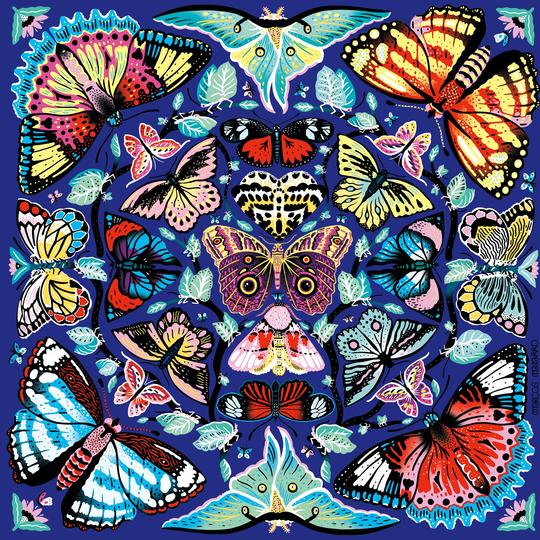 Boîte du casse-tête Kaleido Butterflies (500 pièces) - Galison Mudpuppy