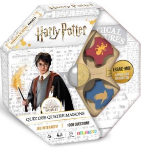 Boîte du jeu Harry Potter - Quiz des Quatre Maisons (VF)