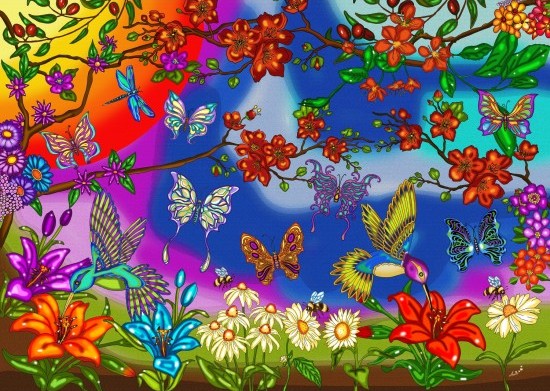 Papillons et Colibris (1000 pièces) – JaCaRou