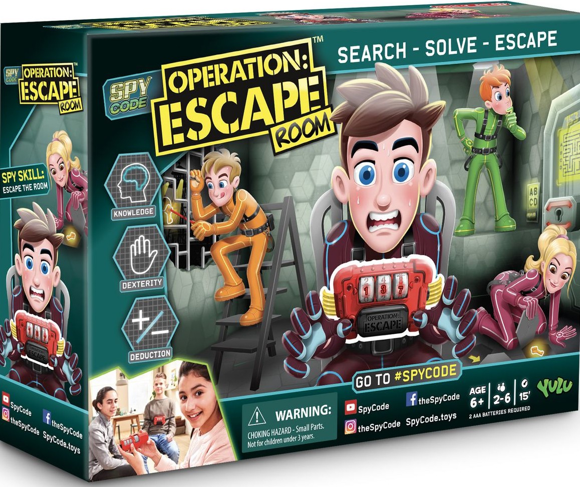 Boîte du jeu Spy Code - Operation Escape Room