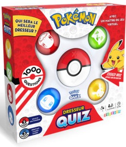Boîte du jeu Pokémon Dresseur Quiz (VF)