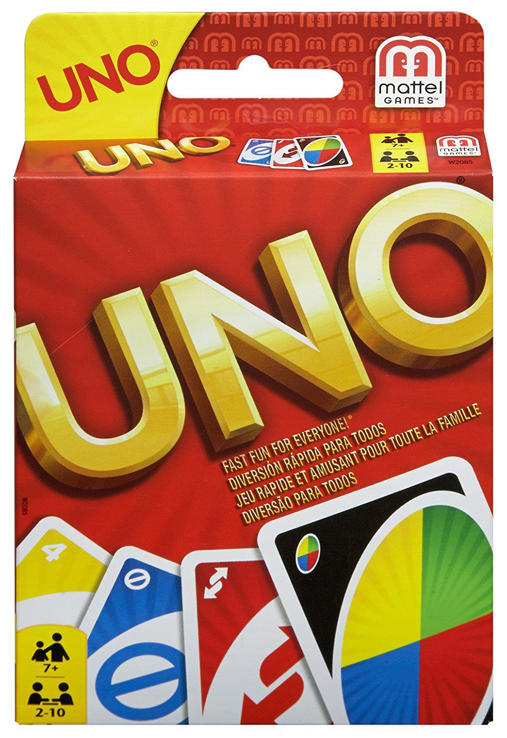 Boîte du jeu Uno - Jeu de Cartes