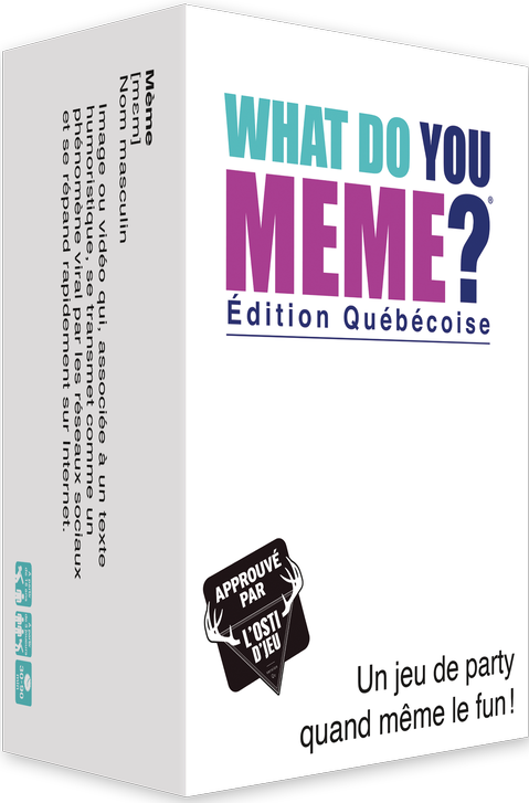 What Do You Meme? Édition Québécoise