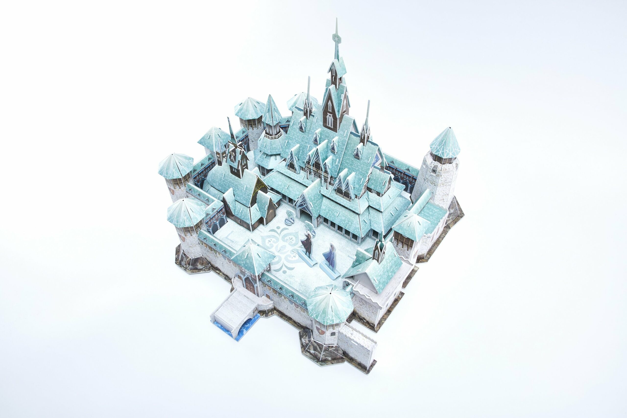 Casse-Tête 3D (216 pièces) : Frozen 2 - Le Château, À l'Échelle du Monde