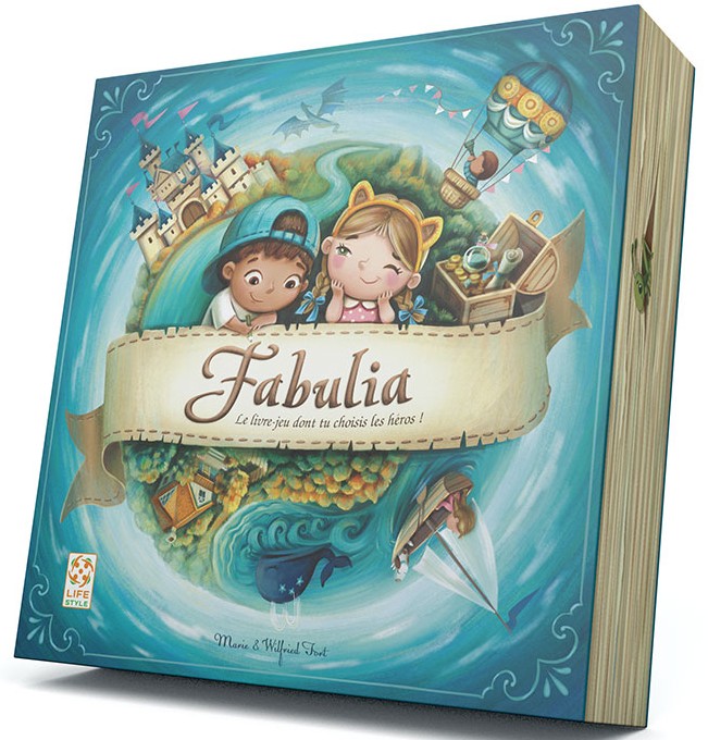 Boîte du jeu Fabulia