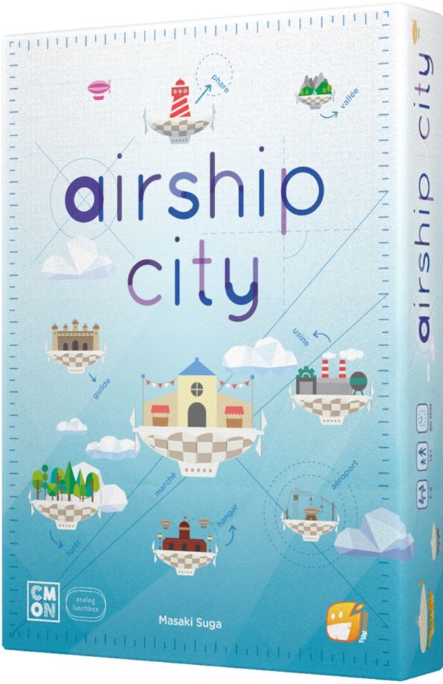 Boîte du jeu Airship City (VF)