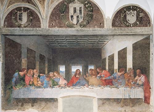 Boîte du casse-tête Leonardo - The last supper (1000 pièces) - Clementoni
