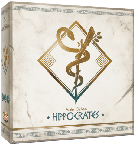Boîte du jeu Hippocrates Deluxe - Kickstarter (VF)