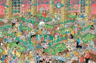 Jan Van Haasteren – Jouons au Billard! (1500 pièces) – Jumbo