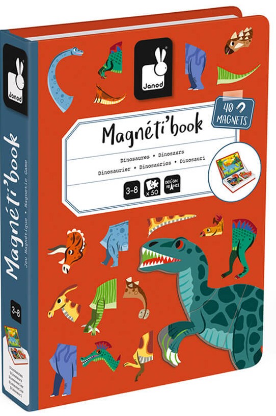 Boîte du jeu Magnéti'book - Dinosaures