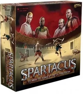 Boîte du jeu Spartacus: Le prix du sang et de la trahison