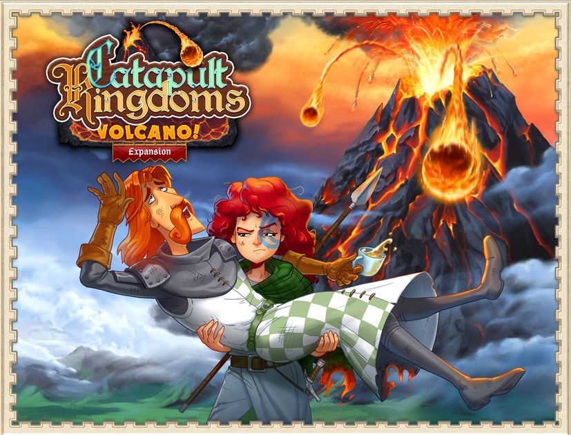 Boîte du jeu Catapult Kingdoms - Volcano (ext) (Kickstarter)