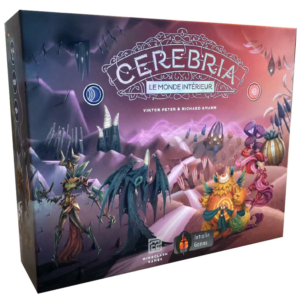 Boîte du jeu Cerebria - Le monde intérieur (VF)