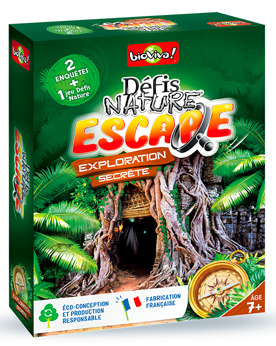 Boîte du jeu Défi nature Escape - Exploration secrète